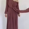 abaya wrap soie de médine