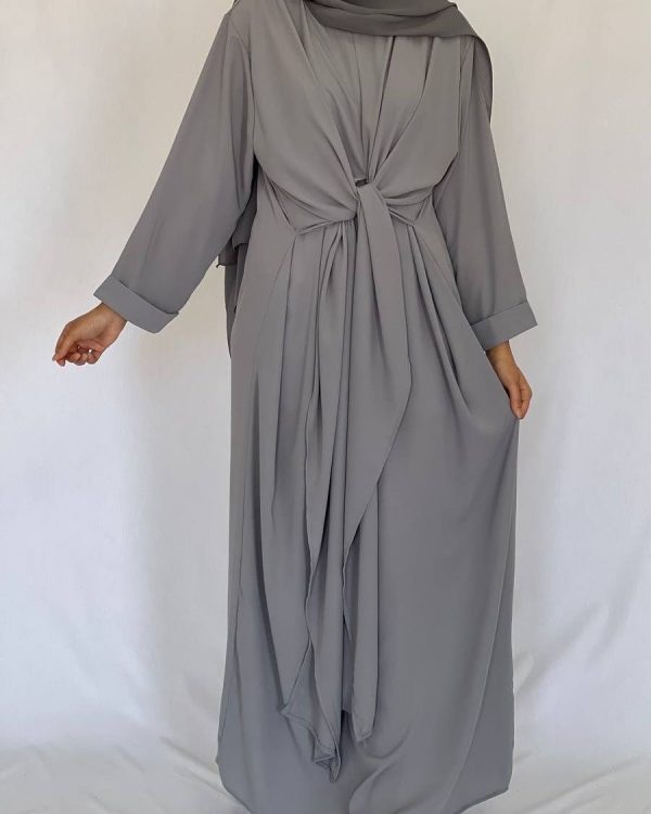 abaya wrap soie de Médine