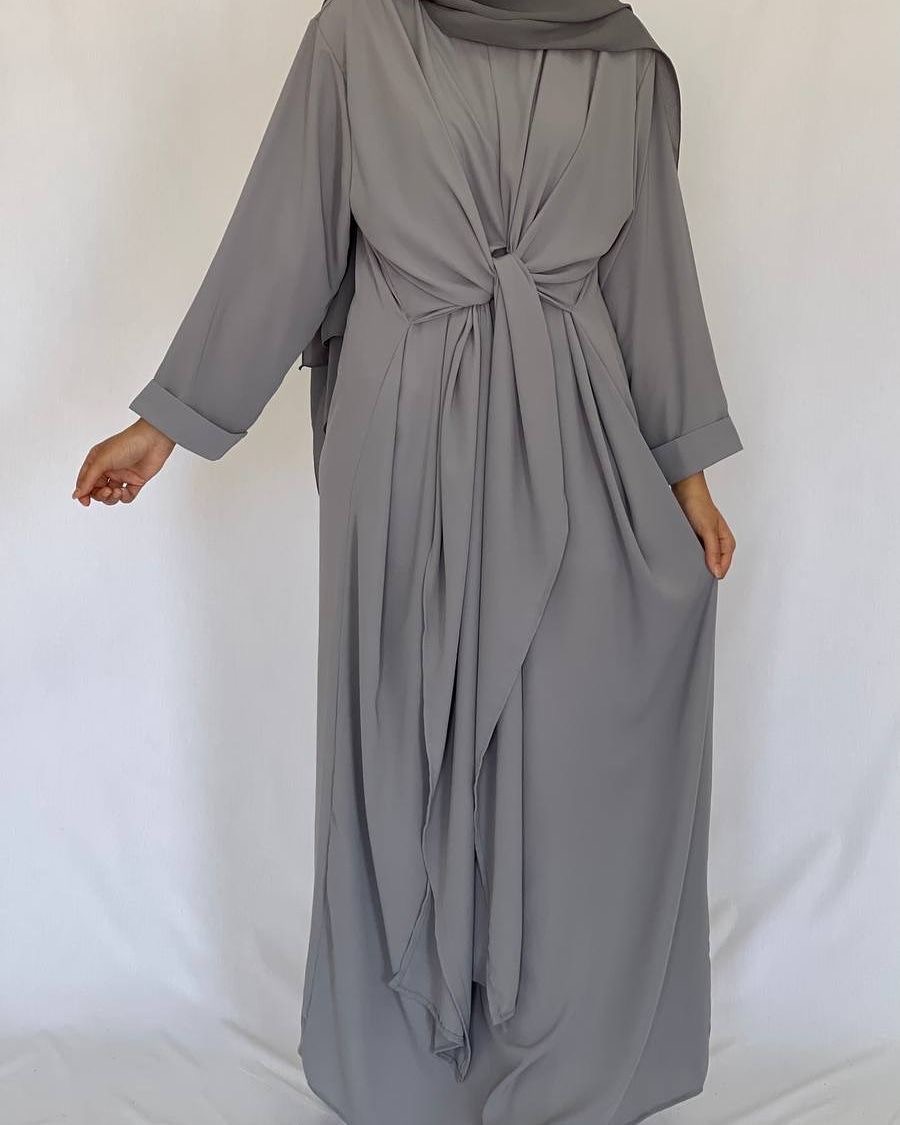 abaya wrap soie de Médine