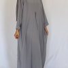 abaya wrap soie de Médine