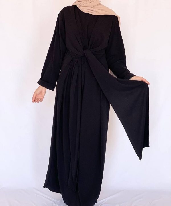 abaya wrap soie de Médine