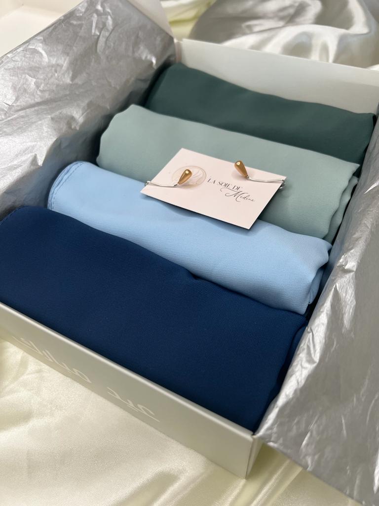 Box soie de médine box aid Mubarak soie de Medine