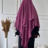 KHIMAR JAZZ DOUBLE VOILES