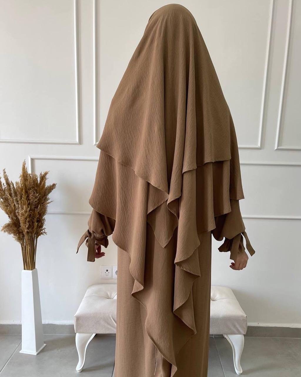 KHIMAR JAZZ DOUBLE VOILES KHIMAR JAZZ DOUBLE VOILES