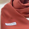 soie de médine couleur terracotta