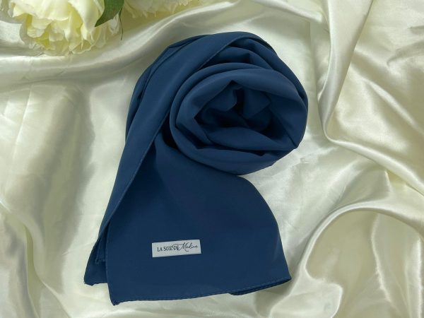 soie de Médine bleu