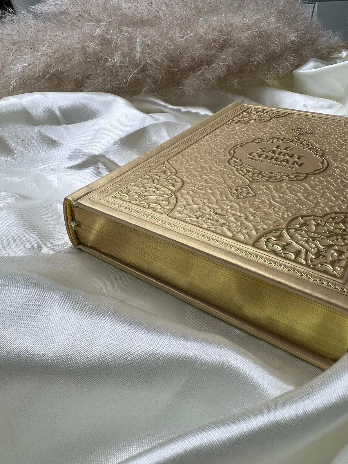 coran arabe français dorée coran arabe français doré