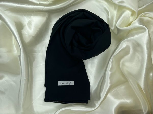 soie de médine Noir