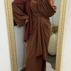 robe tablier soie de médine