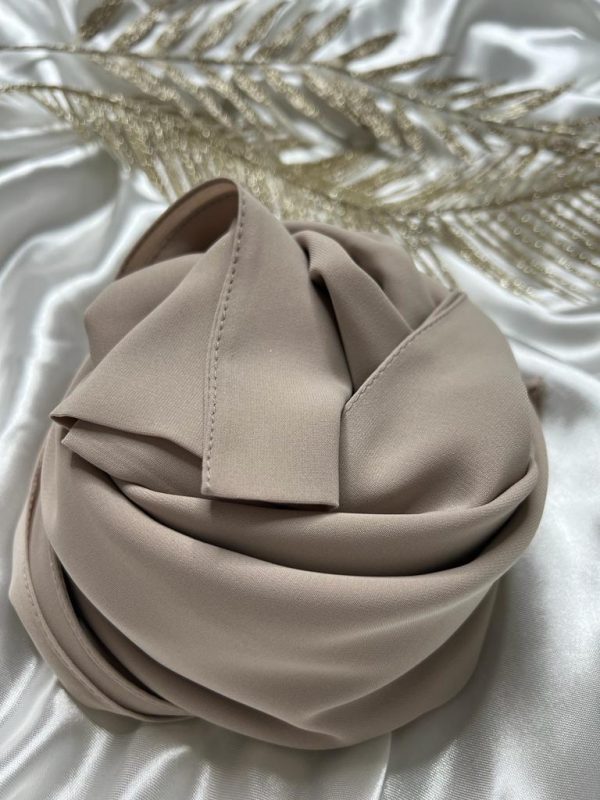Voile By La Soie de Médine taupe