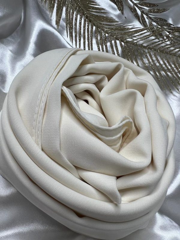 VOILE SOIE DE MEDINE CREME