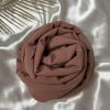 voile soie de medine vieux rose viscose