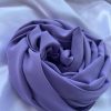 hijab voile couleur lilas soie de médine