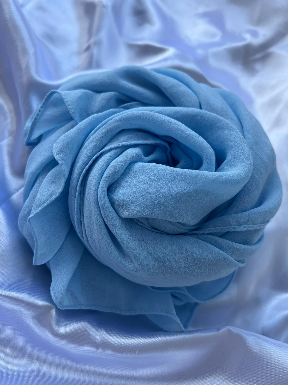 hijab jazz premium bleu