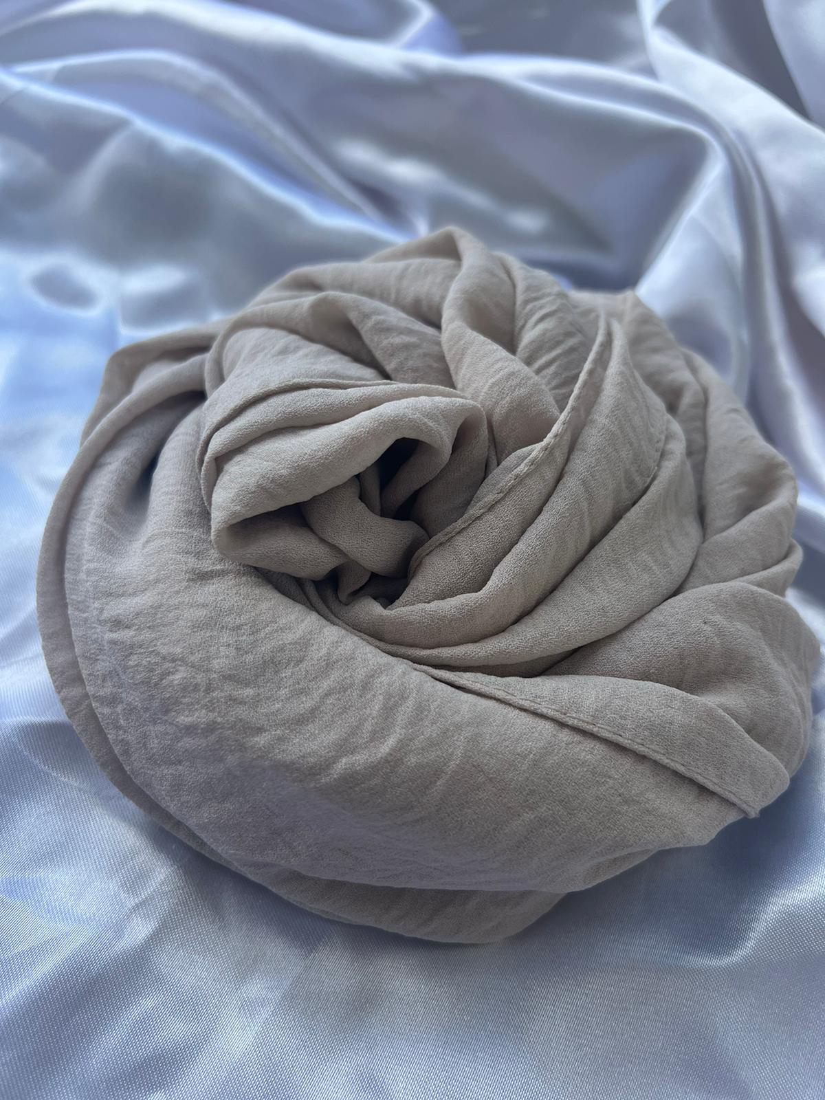 hijab jazz premium taupe