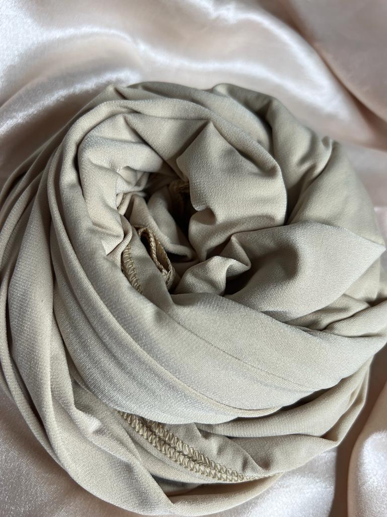 infroissable voile jersey premium beige