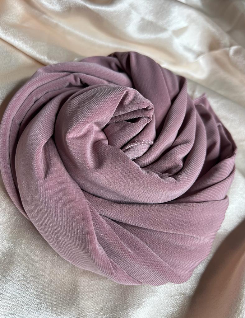 hijab jersey premium vieux rose