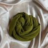 hijab en jersey premium couleur vert pistache